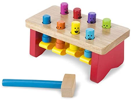 Toys for Toddlers: Melissa & Doug Deluxe Pounding Bench