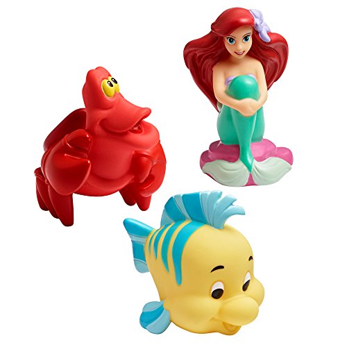 Toys for Babies Under One: The First Years Disney Baby Bath Squirt Toys, The Little Mermaid