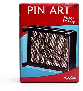 Toys and Games for Autistic Children: Toysmith Pin Art (Black Frame 3.75-Inch x 5-Inch)