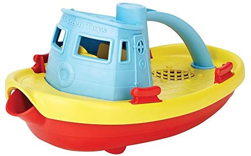 Toys for Babies Under One: Green Toys My First Tug Boat, Blue