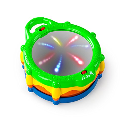 Toys for Babies Under One: Bright Starts Light & Learn Drum with Melodies, Ages 3 Months +