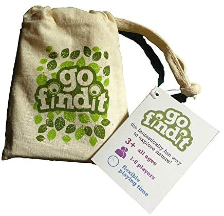 Toys and Games for Pre-Schoolers: gofindit – Outdoor Nature Scavenger Hunt Card Game for Families