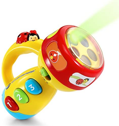 Toys for Toddlers: VTech Spin and Learn Color Flashlight, Yellow