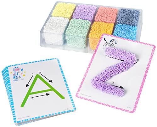 Toys and Games for Pre-Schoolers: Educational Insights Playfoam Shape & Learn Alphabet Set | Non-Toxic, Never Dries Out | Preschoolers Practice Letter Recognition & Formation| Perfect for Ages 3 and up