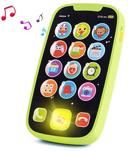 Toys for Babies Under One: HISTOYE Baby Toys Phone for 1 + Year Old , Sing and Count Toy Cell Phone for Toddlers, Role Play Baby Phone for Early Learning Educational Gifts