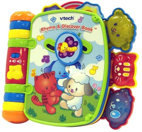 Toys for Babies Under One: VTech Rhyme & Discover Book, Great Gift for Kids, Toddlers, Toy for Boys and Girls, Ages Infant, 1, 2, 3