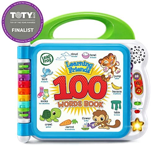 Toys for Toddlers: LeapFrog Learning Friends 100 Words Book, Green