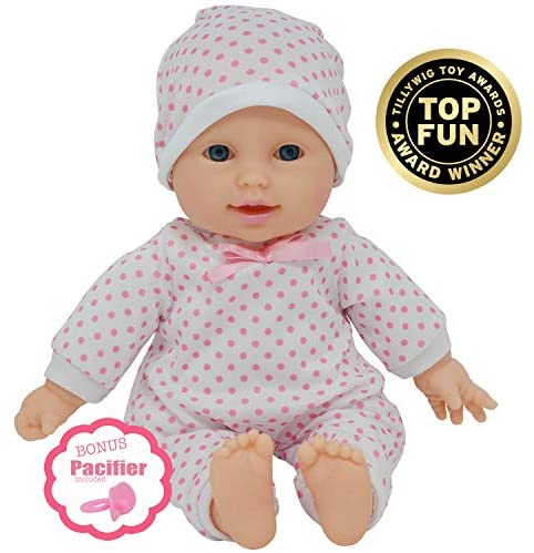 Toys for Babies Under One: 11 inch Soft Body Doll in Gift Box – Award Winner & Toy 11″ Baby Doll (Caucasian)