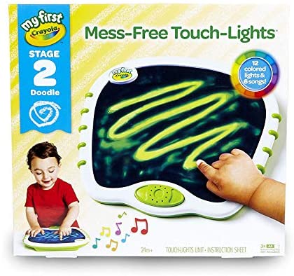 Toys for Toddlers: My First Crayola Touch Lights, Musical Doodle Board, Toddler Toy, Gift