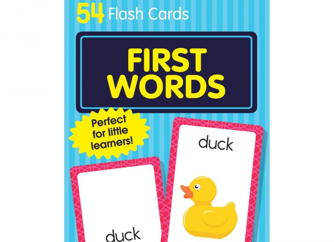 Toys for Toddlers: Carson Dellosa | First Words Flash Cards | Phonics, Preschool, 54ct