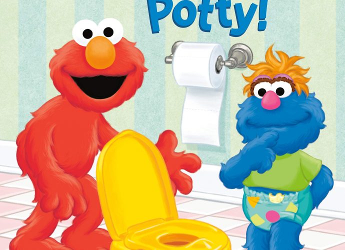 Toys for Toddlers: P is for Potty! (Sesame Street) (Lift-the-Flap)