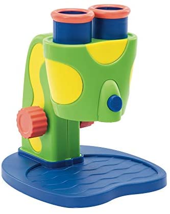 Toys and Games for Pre-Schoolers: Educational Insights GeoSafari Jr. My First Microscope, Extra-Large Dual Eyepieces, Preschool STEM Toy