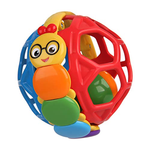 Toys for Babies Under One: Baby Einstein Bendy Ball Rattle Toy, Ages 3 months + Toys for Babies Under One: Baby Einstein Bendy Ball Rattle Toy, Ages 3 months +