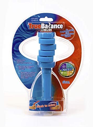 Toys and Games for Autistic Children: TrueBalance Coordination Game Balance Toy for Adults and Kids | Improves Fine Motor Skills (Mini Blue) Toys and Games for Autistic Children: TrueBalance Coordination Game Balance Toy for Adults and Kids | Improves Fine Motor Skills (Mini Blue)