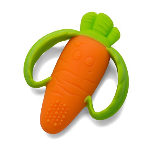 Toys for Babies Under One: Infantino Good Bites Textured Carrot Teether Toys for Babies Under One: Infantino Good Bites Textured Carrot Teether