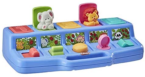 Toys for Toddlers: Playskool Busy Poppin’ Pals Pop-Up Activity Toy for Babies and Toddlers Ages 9 Months and Up (Amazon Exclusive)