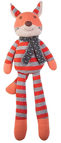Toys for Babies Under One: Apple Park Organic Farm Buddies – Frenchy Fox Plush Baby Toy for Newborns, Infants, Toddlers – Hypoallergenic, 100% Organic Cotton