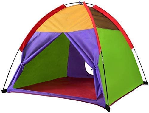 Toys and Games for Autistic Children: Alvantor Kids Tents Indoor Children Play Tent For Toddler Tent For Kids Pop Up Tent Boys Girls Toys Indoor Outdoor Playhouse Camping Playground 8010 Rainbow 48”x48”x42″