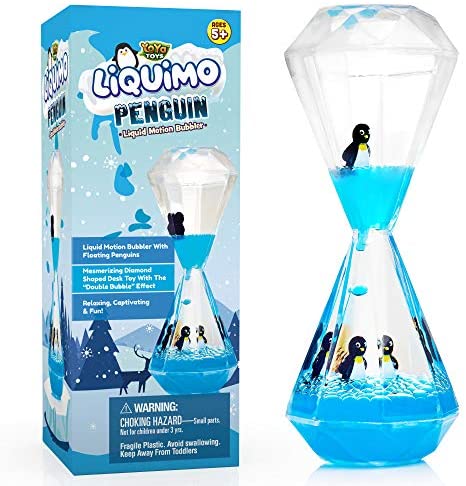 Toys and Games for Autistic Children: YoYa Toys Liquimo Penguin – Liquid Motion Bubbler for Kids and Adults – Penguin Theme – Satisfying Sensory Toys for Stress and Anxiety Relief – Fidget Toy Can Be Used as a Colorful Kitchen Timer Toys and Games for Autistic Children: YoYa Toys Liquimo Penguin – Liquid Motion Bubbler for Kids and Adults – Penguin Theme – Satisfying Sensory Toys for Stress and Anxiety Relief – Fidget Toy Can Be Used as a Colorful Kitchen Timer