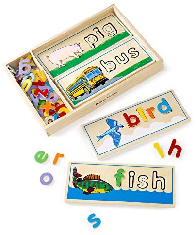 Toys and Games for Pre-Schoolers: Melissa & Doug See & Spell,Multi