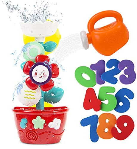 Toys for Babies Under One: STEAM Life Flower Bath Toys for Toddlers 3-4 Years|Waterfall Bathtub Toys Bundle Comes with Toy Watering Can and Foam Numbers 1 – 9 | Waterfall Flower Baby Bath Toy for Girls and Boys Toys for Babies Under One: STEAM Life Flower Bath Toys for Toddlers 3-4 Years|Waterfall Bathtub Toys Bundle Comes with Toy Watering Can and Foam Numbers 1 – 9 | Waterfall Flower Baby Bath Toy for Girls and Boys