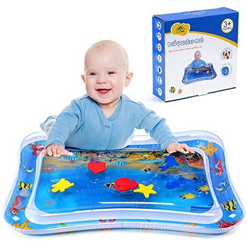 Toys for Babies Under One: MAGIFIRE Tummy Time Baby Water Mat Infant Toy Inflatable Play Mat for 3 6 9 Months Newborn Boy Girl Toys for Babies Under One: MAGIFIRE Tummy Time Baby Water Mat Infant Toy Inflatable Play Mat for 3 6 9 Months Newborn Boy Girl