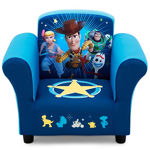 Toys for Toddlers: Delta Children Upholstered Chair, Disney/Pixar Toy Story 4