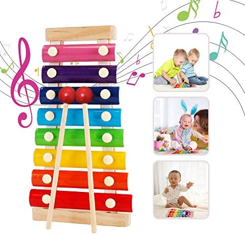 Toys for Babies Under One: Gifts Toys for 1-7 Year Old Girls Boys, Toy Musical Instruments Xylophone for Kids Toddlers Toys for 1-5 Year Old Girls for 1-6 Year Old Boys Girl
