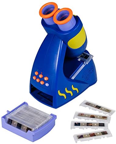 Toys and Games for Pre-Schoolers: Educational Insights GeoSafari Jr. Talking Microscope, Featuring Bindi Irwin, Microscope for Kids, STEM & Science Toy, Interactive Learning, Ages 4+