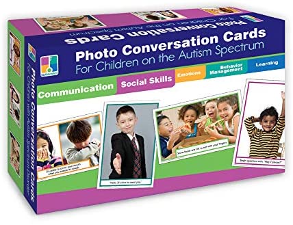 Toys and Games for Autistic Children: Key Education Photo Conversation Cards for Children with Autism and Asperger’s Toys and Games for Autistic Children: Key Education Photo Conversation Cards for Children with Autism and Asperger’s