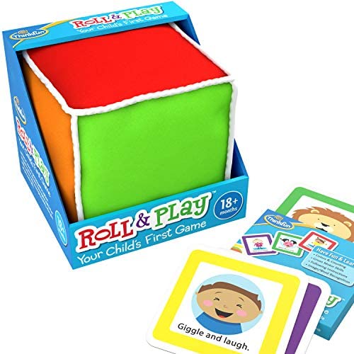 Toys and Games for Pre-Schoolers: ThinkFun Roll and Play Game for Toddlers – Your Child’s First Game! Award Winning and Fun Toddler Toy for Parents and Kids 18 Months and Older