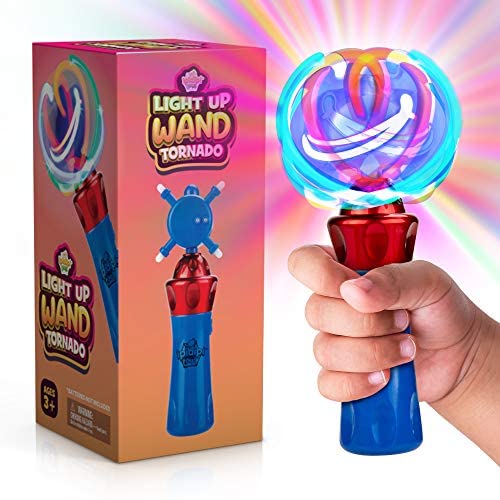 Toys and Games for Autistic Children: Spinning Light-Up Wand for Kids in Gift Box, Rotating LED Toy Wand for Boys and Girls, Magic Princess Sensory Toys for Autistic Children, Best Birthday Gift for Kids 3, 4, 5, 6, 7 Toys and Games for Autistic Children: Spinning Light-Up Wand for Kids in Gift Box, Rotating LED Toy Wand for Boys and Girls, Magic Princess Sensory Toys for Autistic Children, Best Birthday Gift for Kids 3, 4, 5, 6, 7
