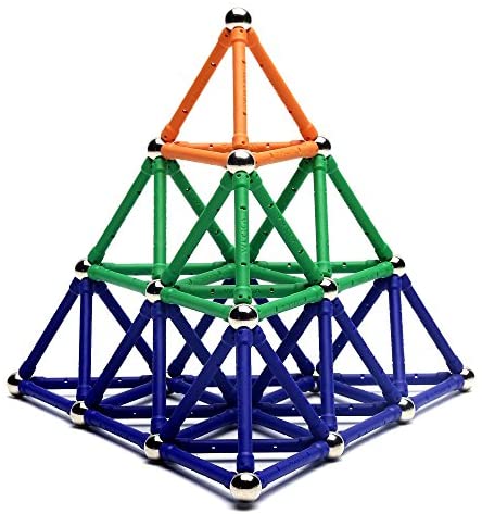 Toys and Games for Autistic Children: WITKA 99 Pieces Magnetic Building Sticks Blocks Toy Brain Training STEM Toys Intelligence Learning Games Set Gift for Kids Toys and Games for Autistic Children: WITKA 99 Pieces Magnetic Building Sticks Blocks Toy Brain Training STEM Toys Intelligence Learning Games Set Gift for Kids