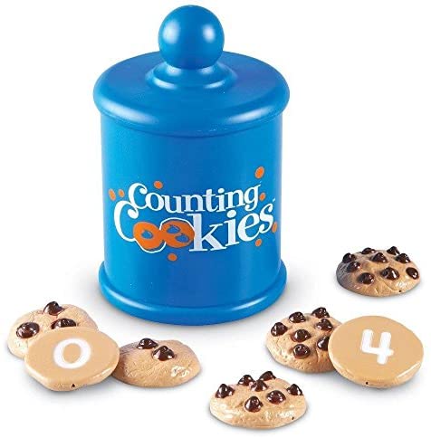 Toys and Games for Pre-Schoolers: Learning Resources Smart Counting Cookies, Counting, Sorting, 13 Piece Set, Ages 2+