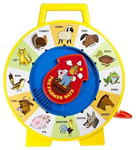 Toys for Toddlers: Fisher Price Classic Toys – The Farmer Says See ‘N Say – Great Pre-School Gift for Girls and Boys