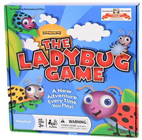Toys and Games for Pre-Schoolers: The Ladybug Game | Great First Board Game For Boys and Girls | Educational Game | Award Winner