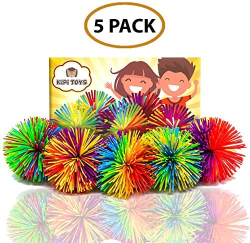 Toys and Games for Autistic Children: Fun Toy Stringy Balls Game Set of 5 Bundle Gift Box Bulk Relief Relax Fidget Play Squeeze Sensory Rainbow Splat Ball Monkey Toy Pom Pom Stress Ball Games for Kids Children Adults Office and Home Toys and Games for Autistic Children: Fun Toy Stringy Balls Game Set of 5 Bundle Gift Box Bulk Relief Relax Fidget Play Squeeze Sensory Rainbow Splat Ball Monkey Toy Pom Pom Stress Ball Games for Kids Children Adults Office and Home