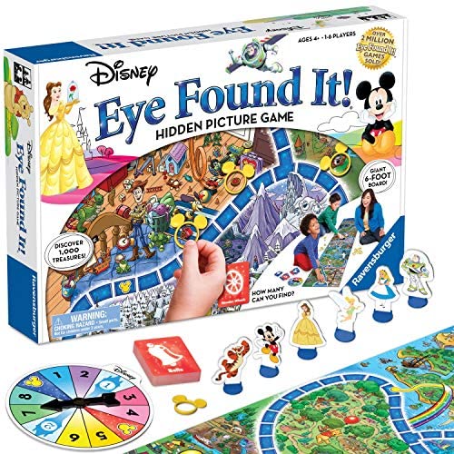 Toys and Games for Autistic Children: Ravensburger World of Disney Eye Found It Board Game for Boys and Girls Ages 4 and Up – A Fun Family Game You’ll Want to Play Again and Again