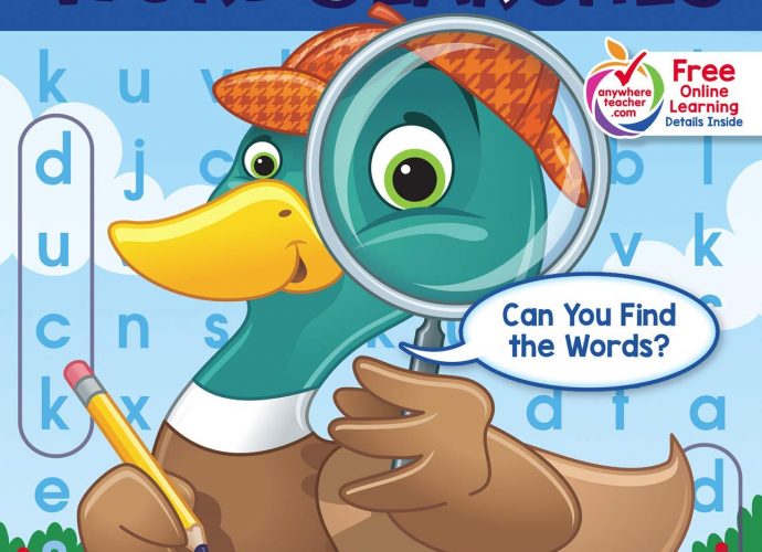 Toys and Games for Pre-Schoolers: School Zone – My First Word Searches Workbook – Ages 5 to 7, Kindergarten to 1st Grade, Activity Pad, Search & Find, Word Puzzles, and More (School Zone Little Busy Book™ Series)