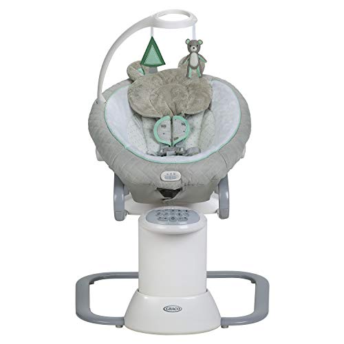 Toys for Babies Under One: Graco EveryWay Soother Baby Swing with Removable Rocker, Tristan