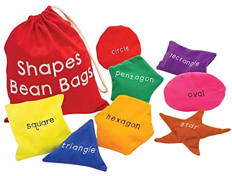 Toys and Games for Autistic Children: Educational Insights Shapes Beanbags, Learn Shapes, Toddler Toys, Preschool Toys