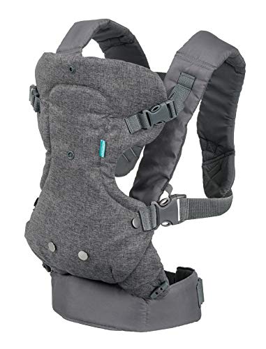 Toys for Babies Under One: Infantino Flip 4-in-1 Convertible Carrier, Grey