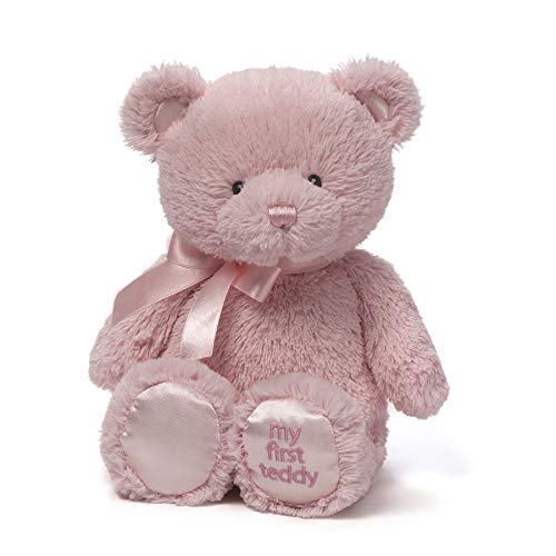 Toys for Babies Under One: Baby GUND My 1st Teddy Bear Stuffed Animal Plush, Baby Girl Pink, 10″