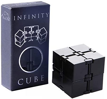 Toys and Games for Autistic Children: Infinity Cube Fidget Toy, Sensory Tool EDC Fidgeting Game for Kids and Adults, Cool Mini Gadget Best for Stress and Anxiety Relief and Kill Time, Unique Idea that is Light on the Fingers and Hands
