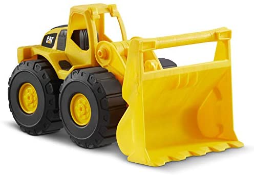 Toys for Toddlers: CatToysOfficial Wheel Loader Toy Construction Vehicle, Yellow