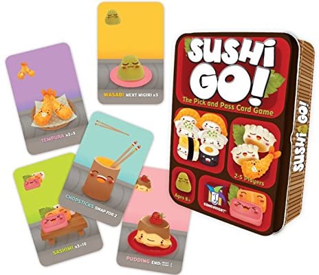 Toys and Games for Pre-Schoolers: Sushi Go! – The Pick and Pass Card Game