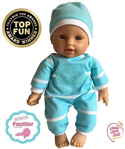 Toys for Babies Under One: 11 inch Soft Body Doll in Gift Box – Award Winner & Toy 11″ Baby Doll (Hispanic)