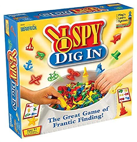 Toys and Games for Pre-Schoolers: Briarpatch I Spy Dig In Game-, Multi (06101)