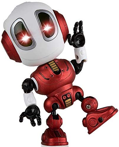 Toys and Games for Autistic Children: SOKY Talking Robot for Kids Repeats What You Say with Flexible Body Flashing Eyes