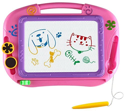 Toys for Babies Under One: AMZCARS Magna Drawing Doodle Board Gifts Toys Age for 1 2 3 4 Year Old Girl,Magnetic Drawing Board Erasable Writing Sketch Pad Birthday Present for Toddler Kids Toy for Little Girls Travel Games Toys for Babies Under One: AMZCARS Magna Drawing Doodle Board Gifts Toys Age for 1 2 3 4 Year Old Girl,Magnetic Drawing Board Erasable Writing Sketch Pad Birthday Present for Toddler Kids Toy for Little Girls Travel Games